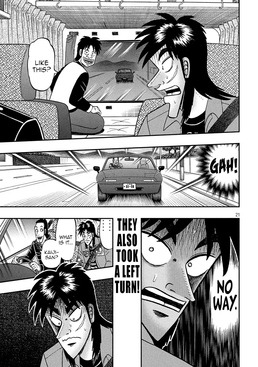 Gambling Outcast Kaiji: The 2.4 Billion Escape Arc - Kaiji Part 6 Chapter 355 page 19 - Chapter 355: Pursuit
