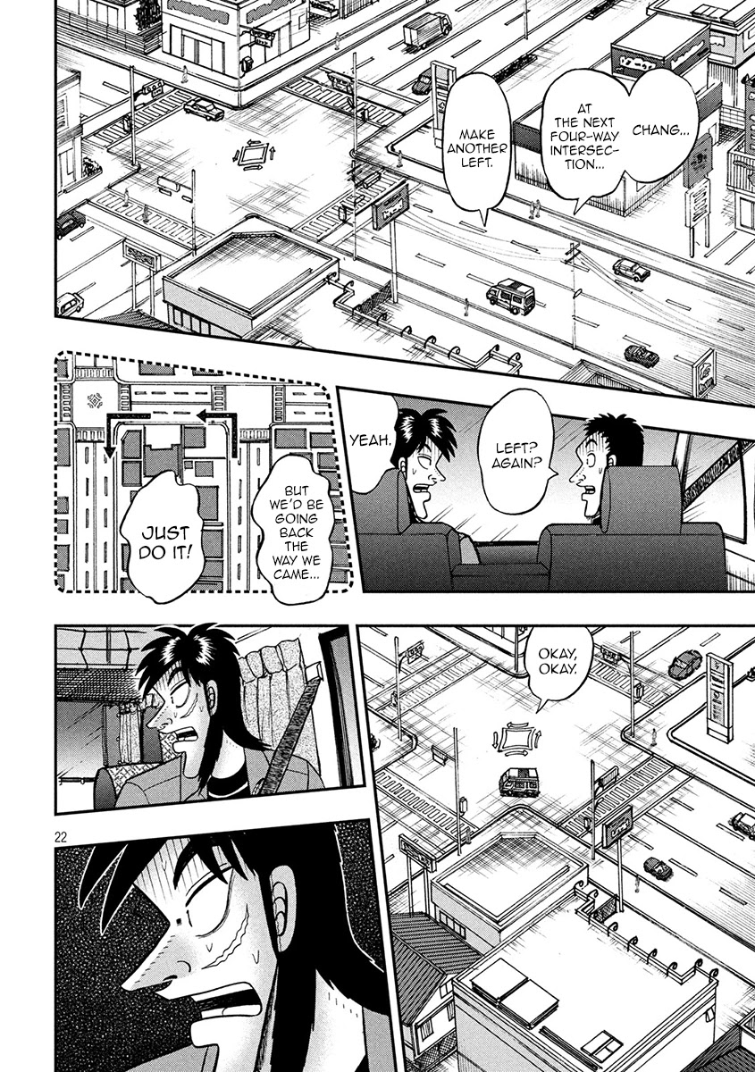 Gambling Outcast Kaiji: The 2.4 Billion Escape Arc - Kaiji Part 6 Chapter 355 page 20 - Chapter 355: Pursuit