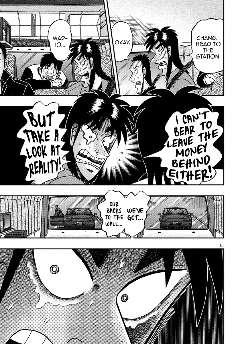 Gambling Outcast Kaiji: The 2.4 Billion Escape Arc - Kaiji Part 6 Chapter 356 page 14 - Chapter 356: Plan B