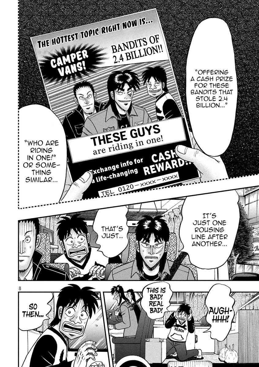 Gambling Outcast Kaiji: The 2.4 Billion Escape Arc - Kaiji Part 6 Chapter 356 page 7 - Chapter 356: Plan B