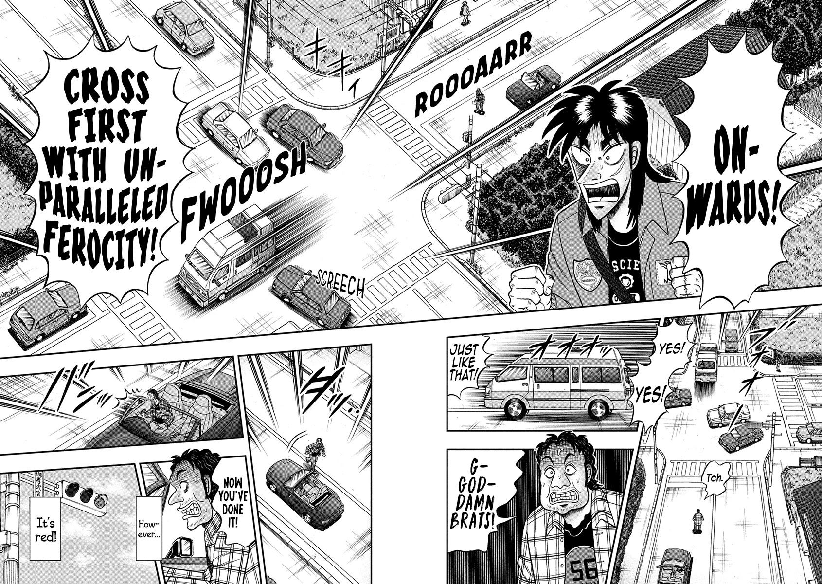 Gambling Outcast Kaiji: The 2.4 Billion Escape Arc - Kaiji Part 6 Chapter 357 page 15 - Chapter 357: Racing By