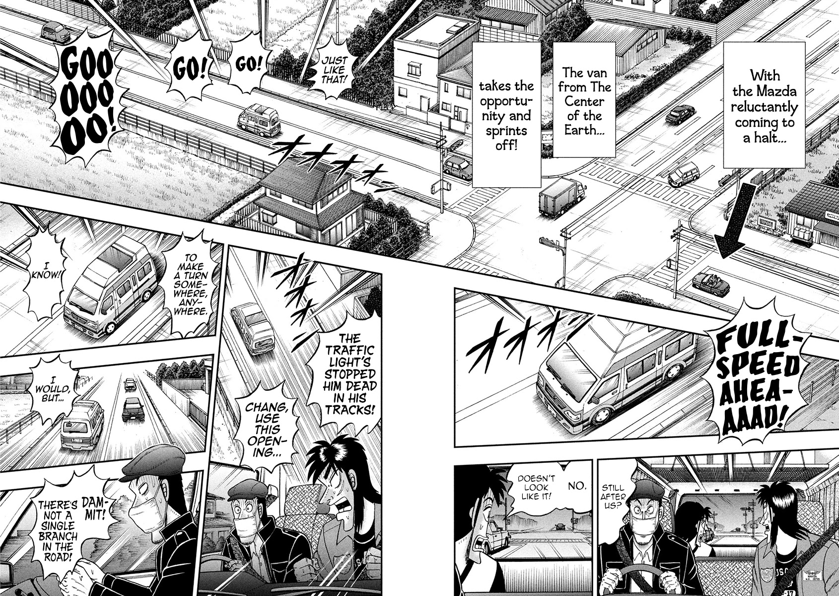 Gambling Outcast Kaiji: The 2.4 Billion Escape Arc - Kaiji Part 6 Chapter 357 page 16 - Chapter 357: Racing By