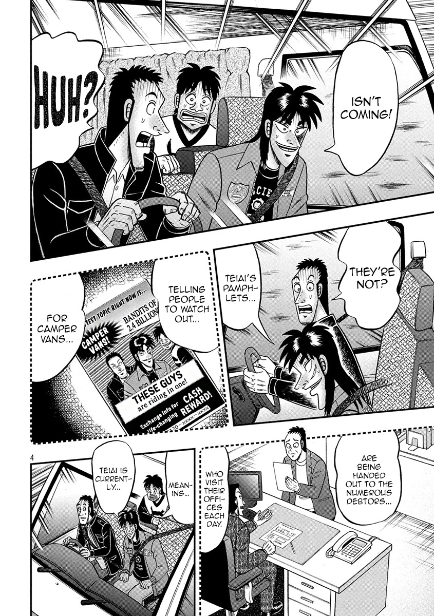Gambling Outcast Kaiji: The 2.4 Billion Escape Arc - Kaiji Part 6 Chapter 357 page 3 - Chapter 357: Racing By