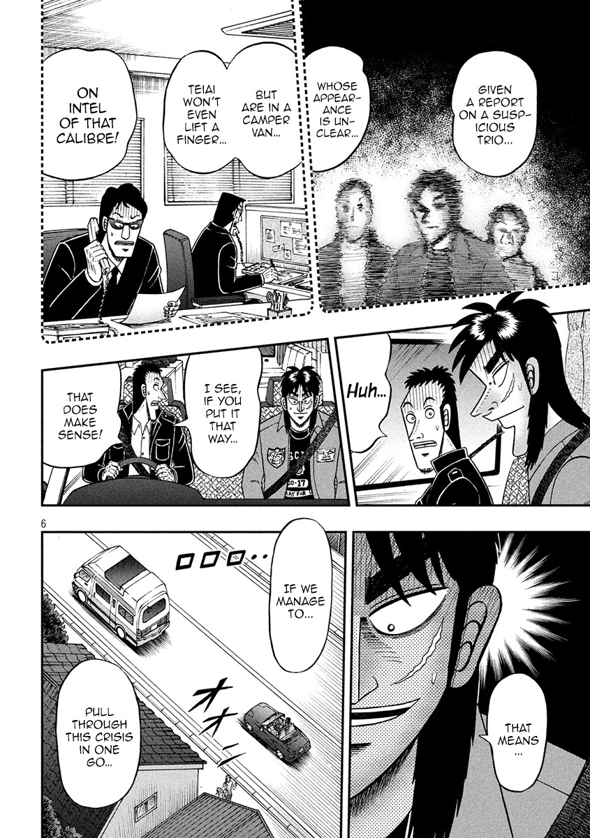 Gambling Outcast Kaiji: The 2.4 Billion Escape Arc - Kaiji Part 6 Chapter 357 page 5 - Chapter 357: Racing By