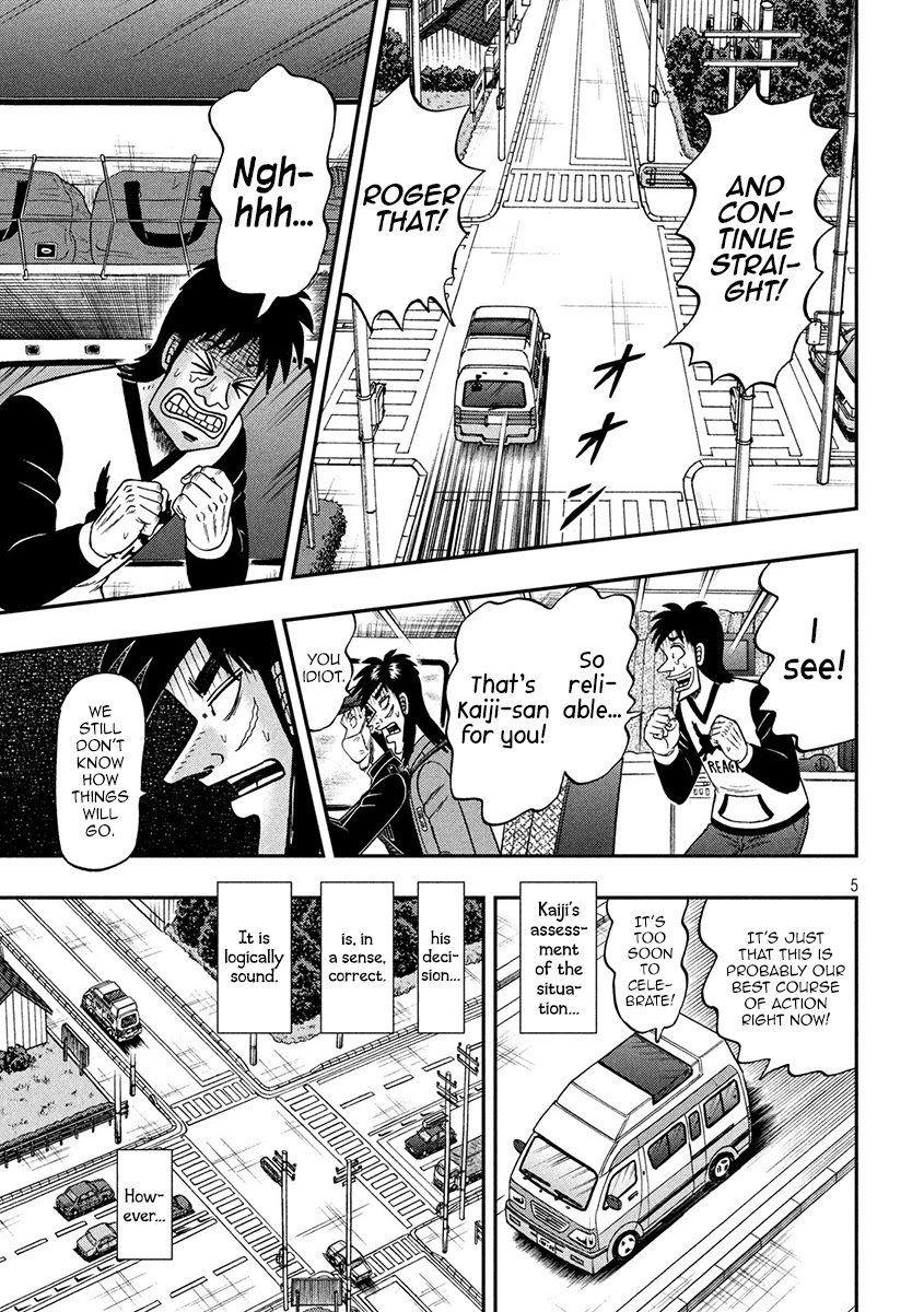 Gambling Outcast Kaiji: The 2.4 Billion Escape Arc - Kaiji Part 6 Chapter 359 page 5 - Chapter 359: Rationality