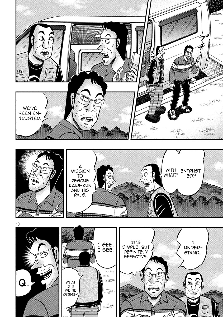 Gambling Outcast Kaiji: The 2.4 Billion Escape Arc - Kaiji Part 6 Chapter 360 page 10 - Chapter 360: Clever Move