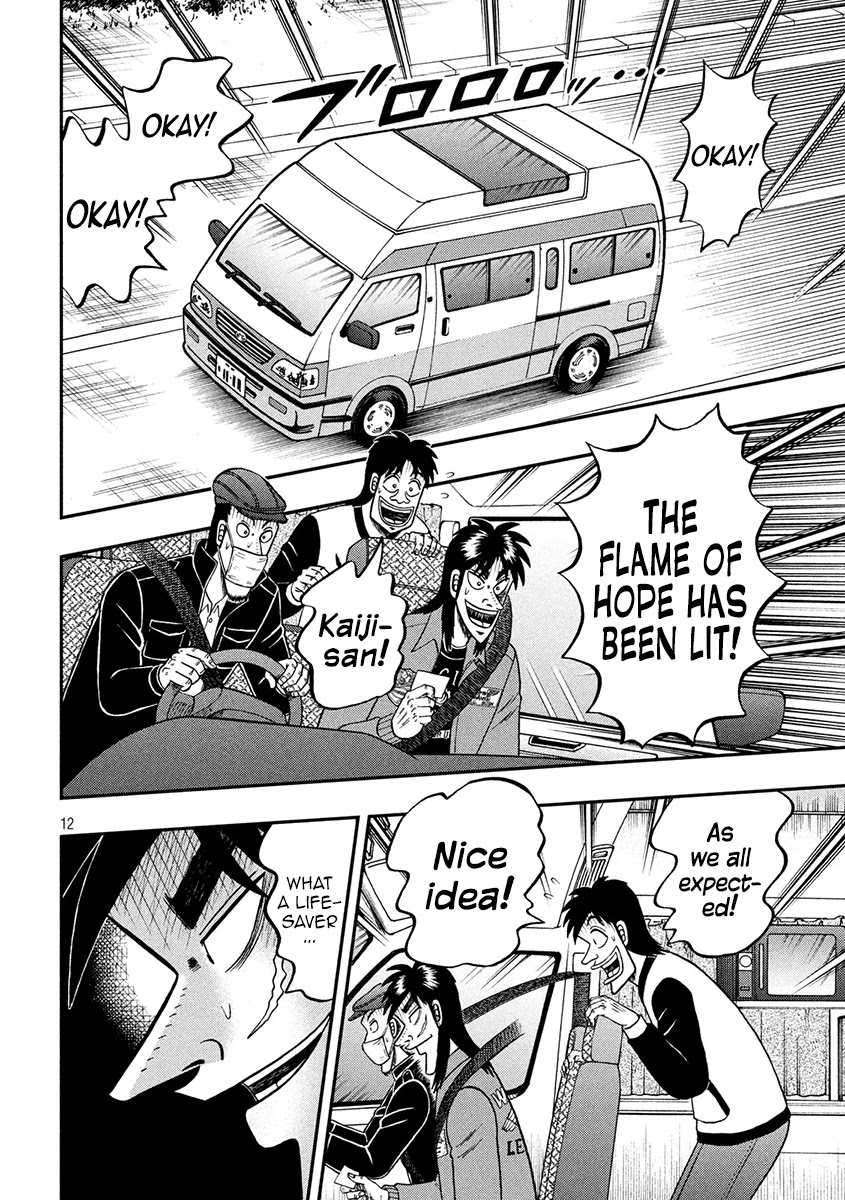 Gambling Outcast Kaiji: The 2.4 Billion Escape Arc - Kaiji Part 6 Chapter 360 page 12 - Chapter 360: Clever Move