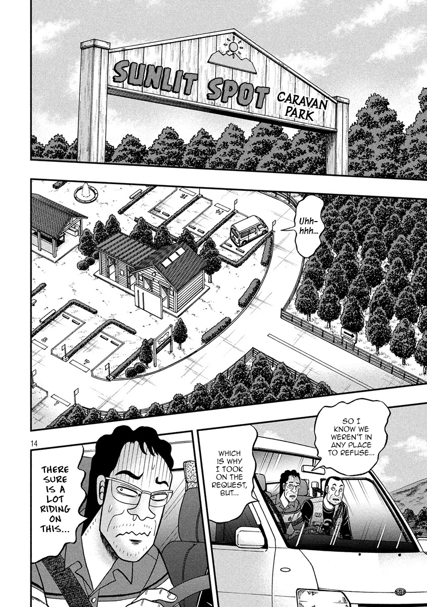 Gambling Outcast Kaiji: The 2.4 Billion Escape Arc - Kaiji Part 6 Chapter 360 page 14 - Chapter 360: Clever Move