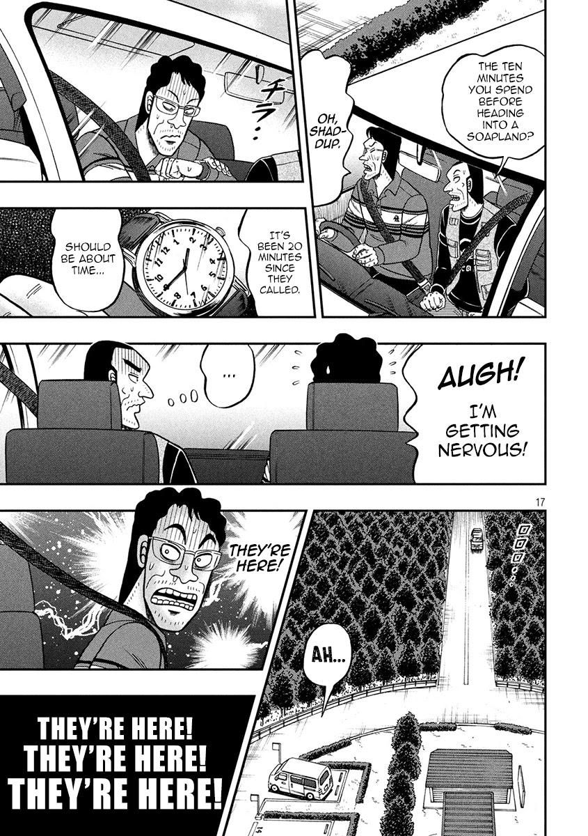 Gambling Outcast Kaiji: The 2.4 Billion Escape Arc - Kaiji Part 6 Chapter 360 page 17 - Chapter 360: Clever Move