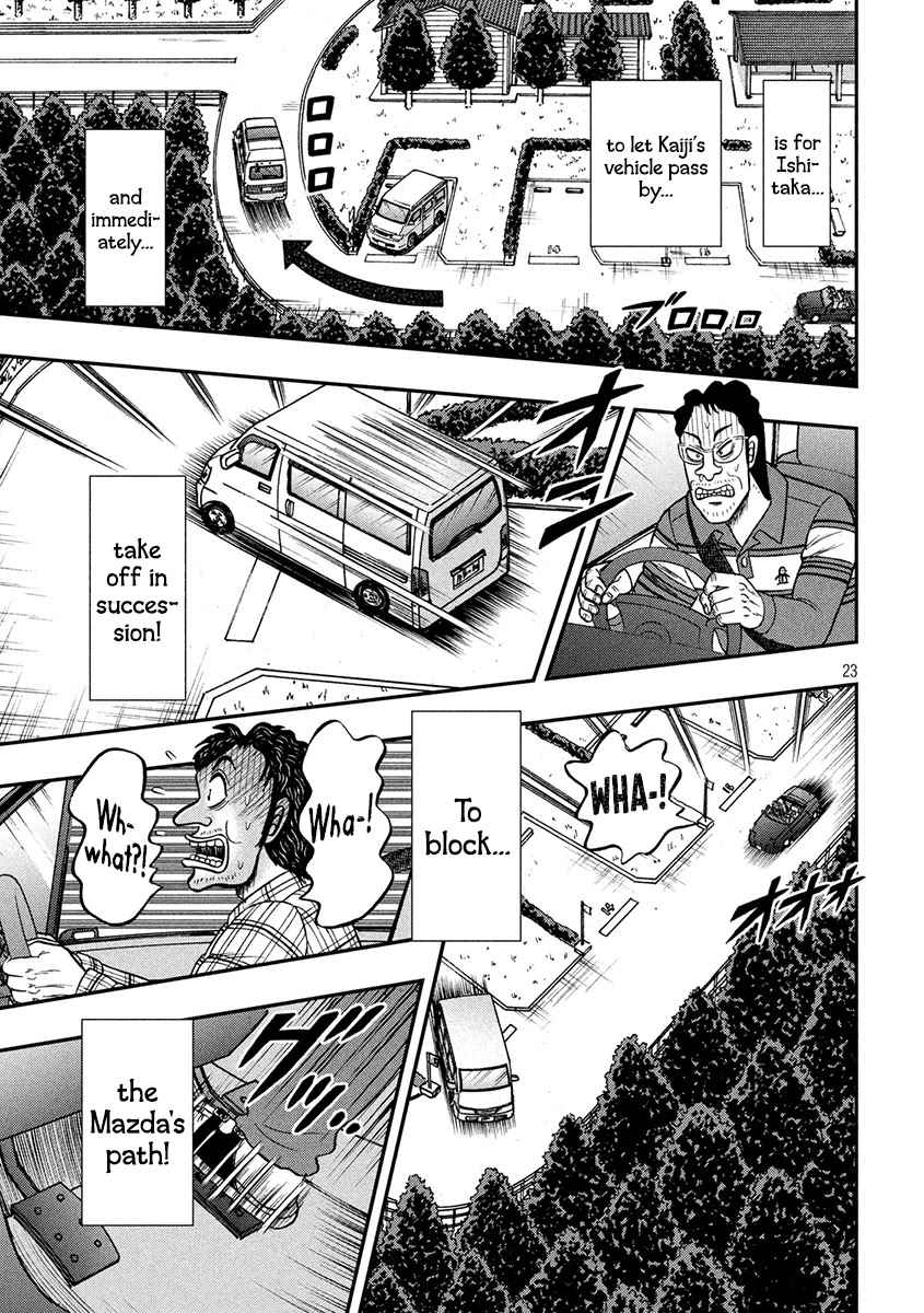 Gambling Outcast Kaiji: The 2.4 Billion Escape Arc - Kaiji Part 6 Chapter 360 page 23 - Chapter 360: Clever Move