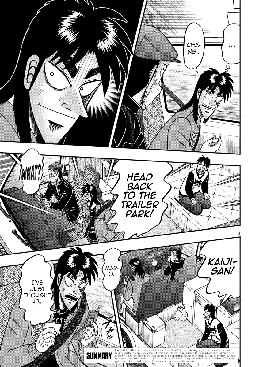 Gambling Outcast Kaiji: The 2.4 Billion Escape Arc - Kaiji Part 6 Chapter 360 page 3 - Chapter 360: Clever Move
