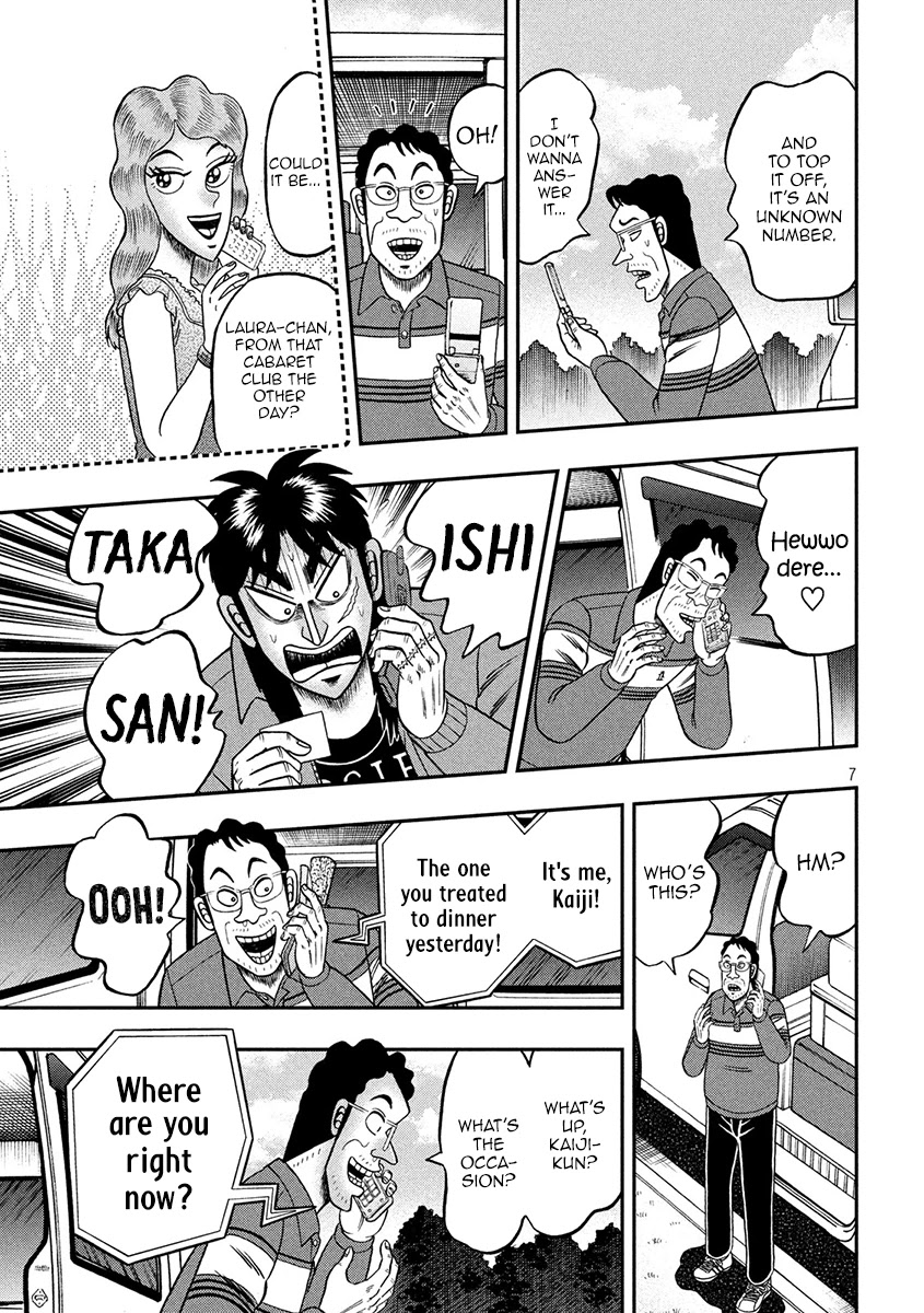 Gambling Outcast Kaiji: The 2.4 Billion Escape Arc - Kaiji Part 6 Chapter 360 page 7 - Chapter 360: Clever Move