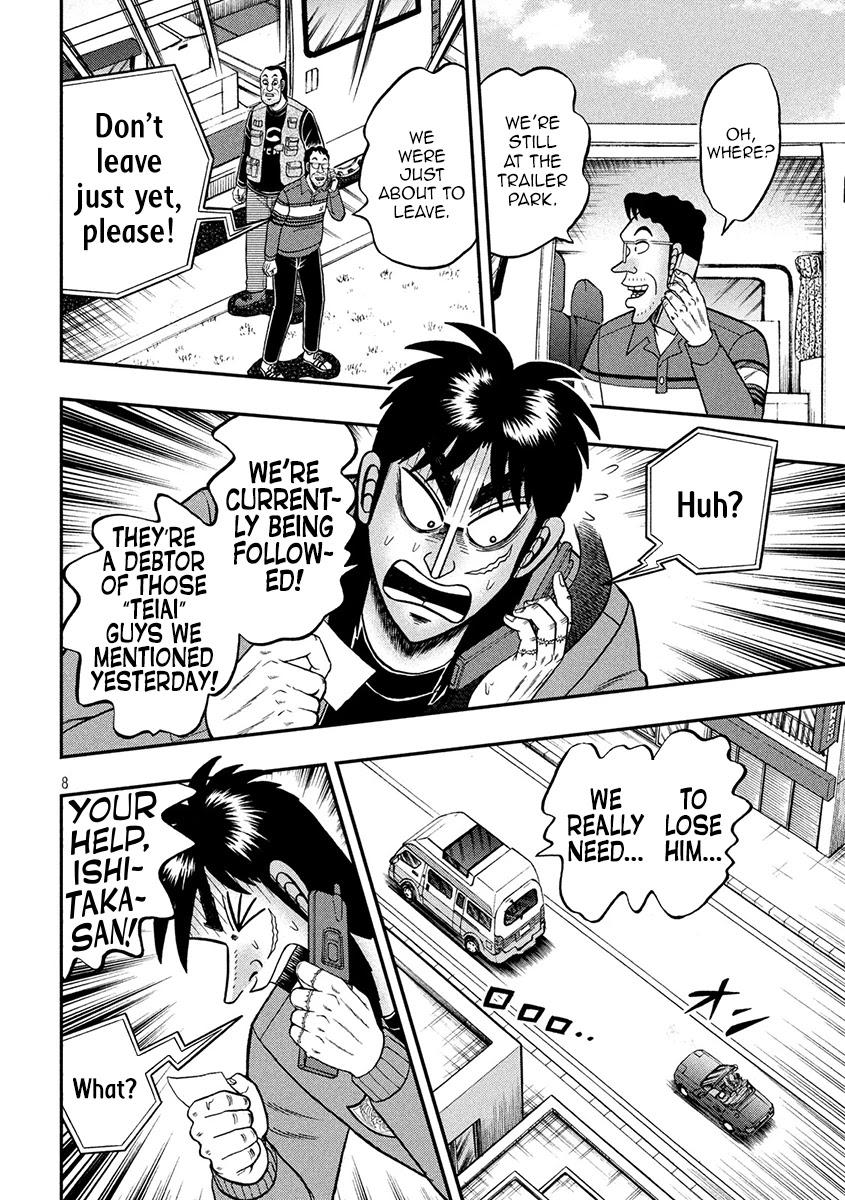 Gambling Outcast Kaiji: The 2.4 Billion Escape Arc - Kaiji Part 6 Chapter 360 page 8 - Chapter 360: Clever Move