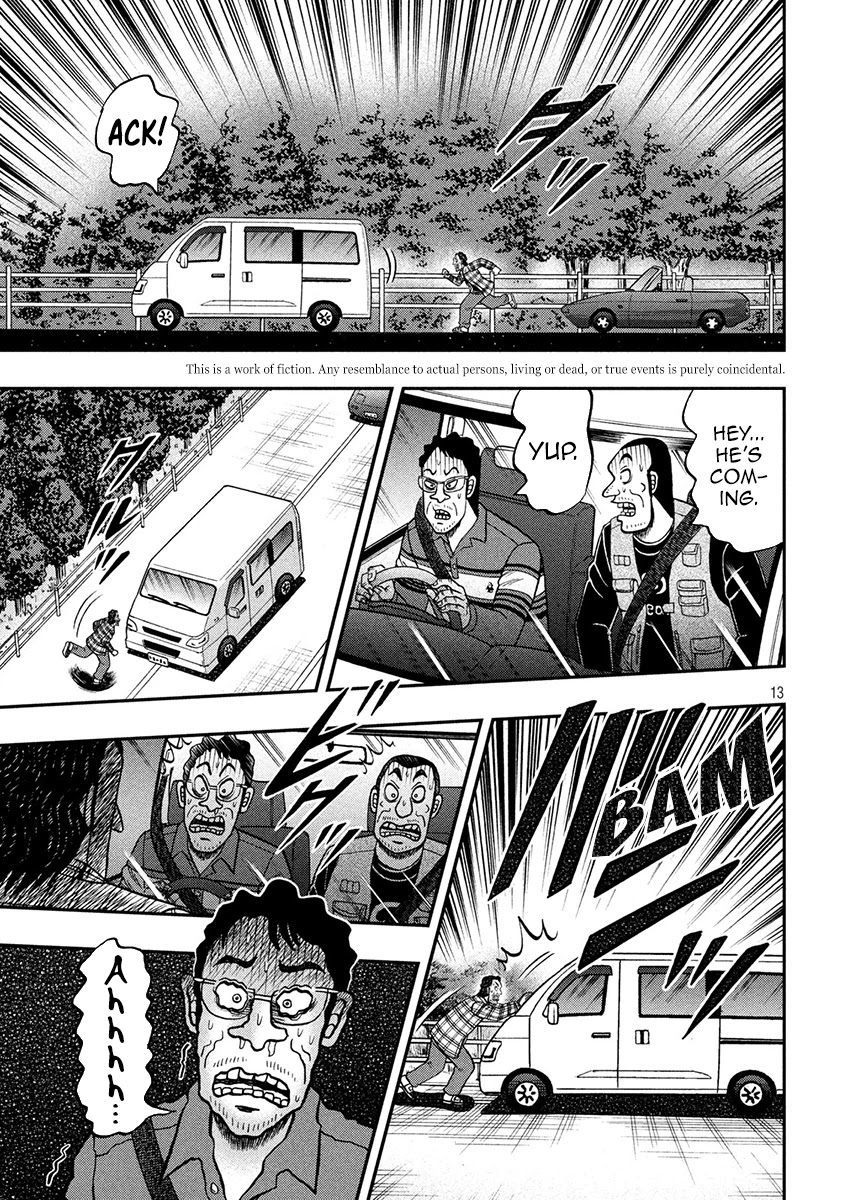 Gambling Outcast Kaiji: The 2.4 Billion Escape Arc - Kaiji Part 6 Chapter 361 page 13 - Chapter 361: Qualm