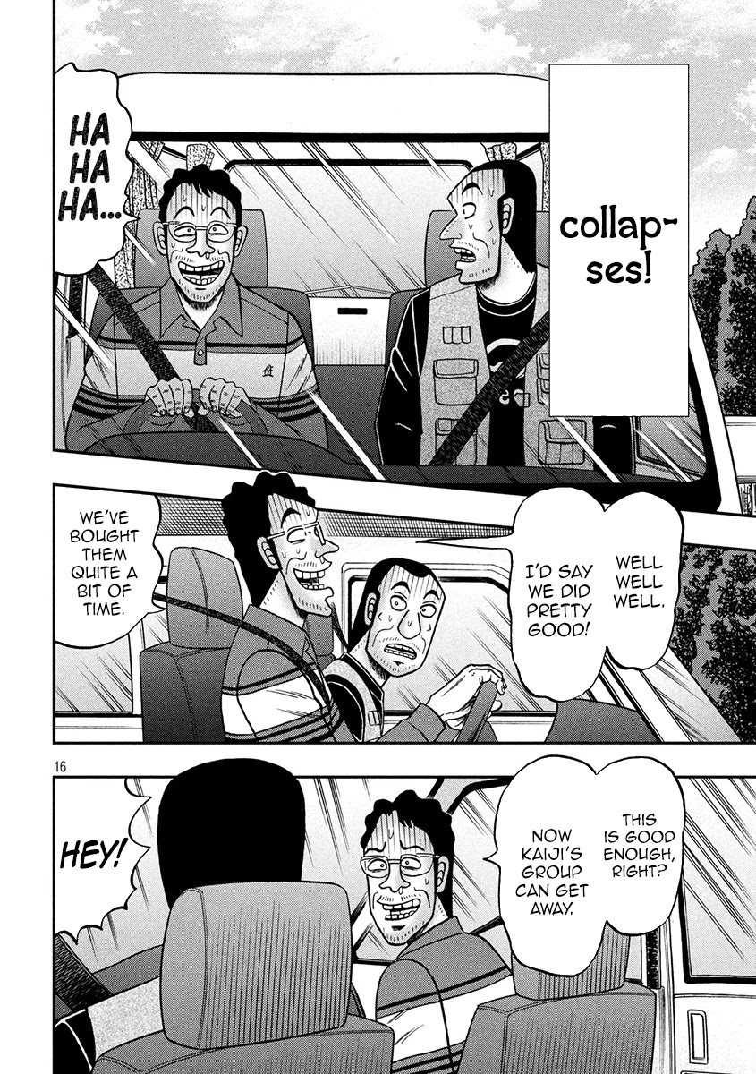 Gambling Outcast Kaiji: The 2.4 Billion Escape Arc - Kaiji Part 6 Chapter 361 page 15 - Chapter 361: Qualm