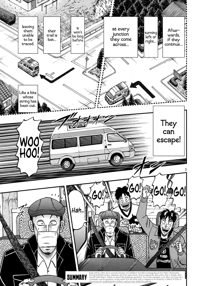 Gambling Outcast Kaiji: The 2.4 Billion Escape Arc - Kaiji Part 6 Chapter 361 page 3 - Chapter 361: Qualm