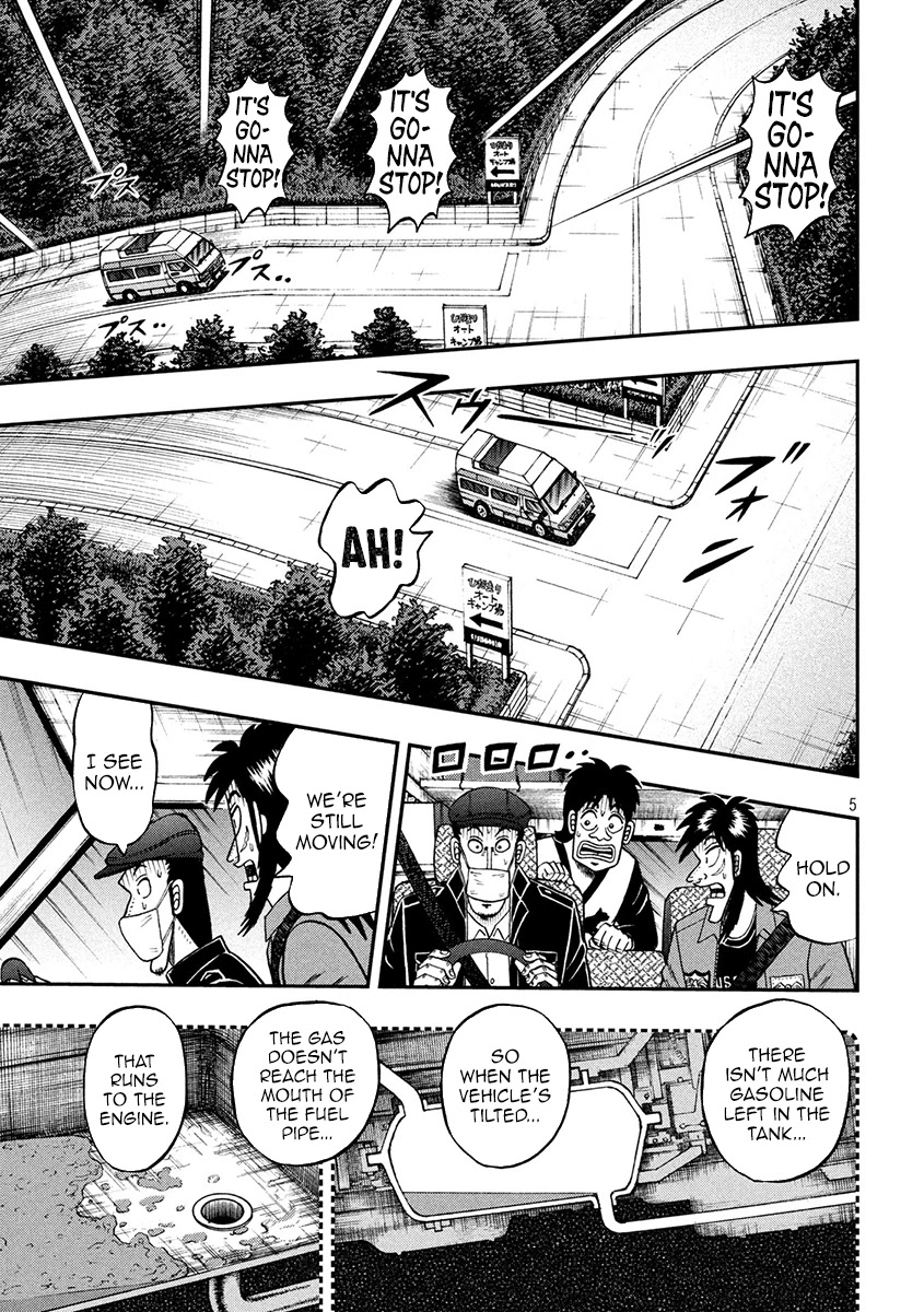 Gambling Outcast Kaiji: The 2.4 Billion Escape Arc - Kaiji Part 6 Chapter 361 page 5 - Chapter 361: Qualm