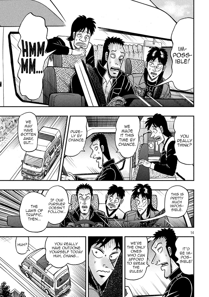 Gambling Outcast Kaiji: The 2.4 Billion Escape Arc - Kaiji Part 6 Chapter 364 page 13 - Chapter 364: Refueling
