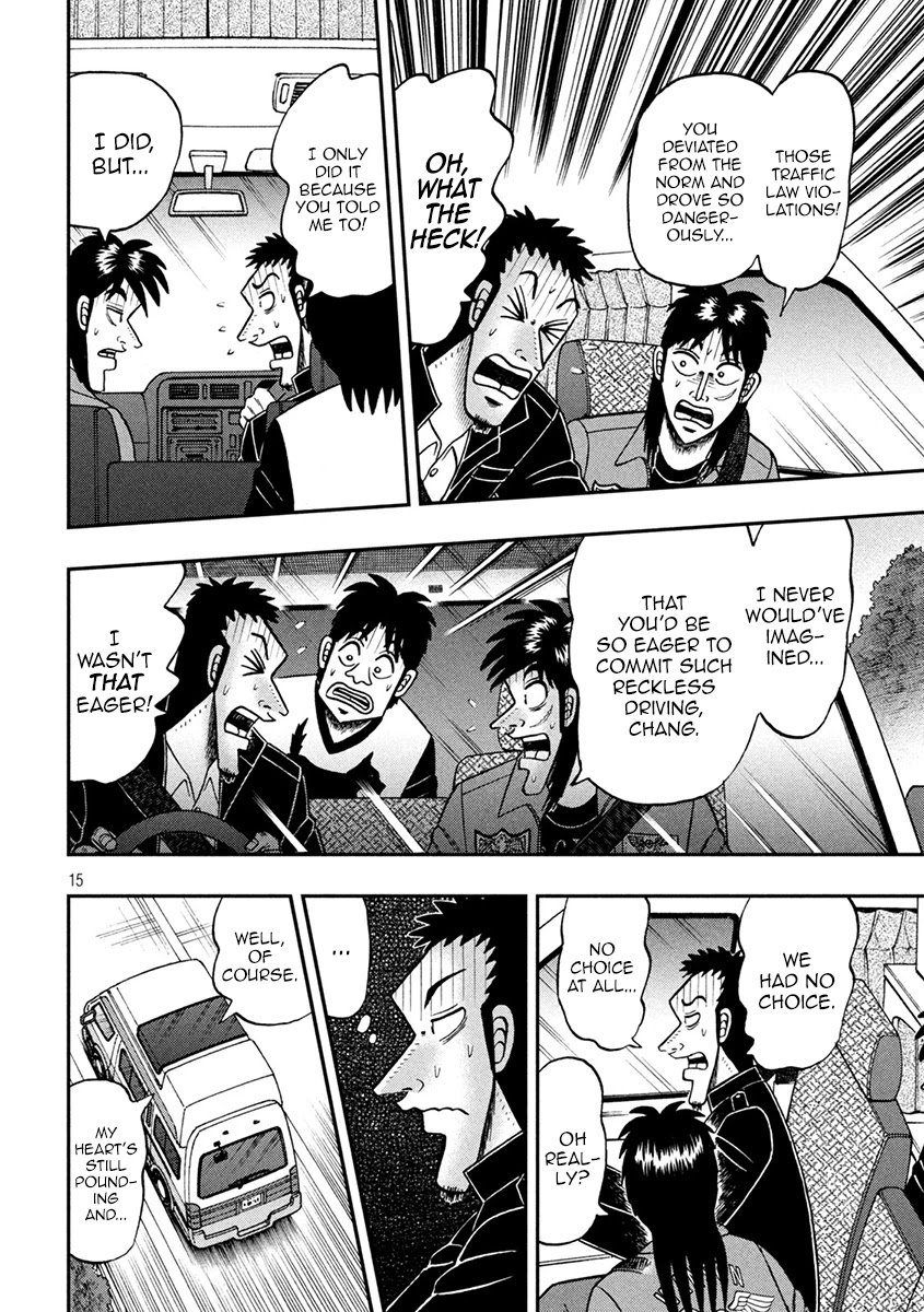 Gambling Outcast Kaiji: The 2.4 Billion Escape Arc - Kaiji Part 6 Chapter 364 page 14 - Chapter 364: Refueling