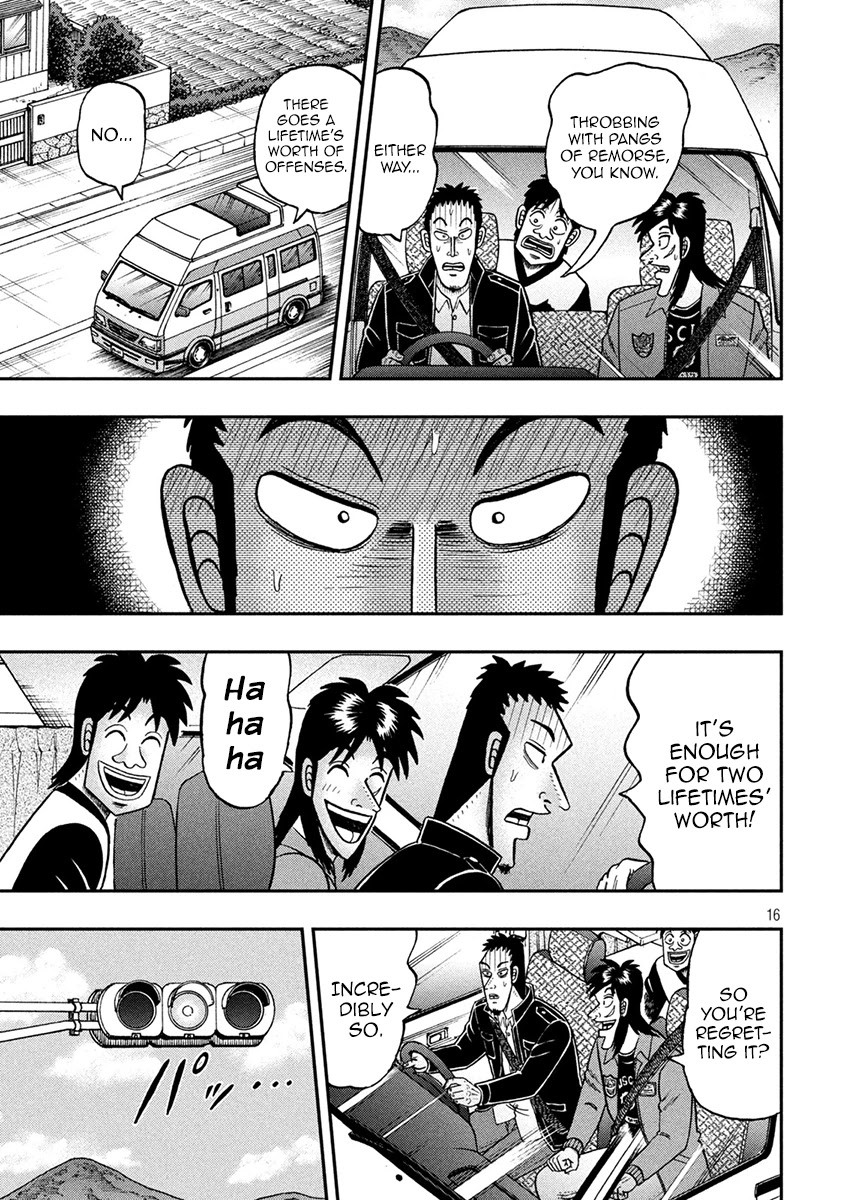Gambling Outcast Kaiji: The 2.4 Billion Escape Arc - Kaiji Part 6 Chapter 364 page 15 - Chapter 364: Refueling