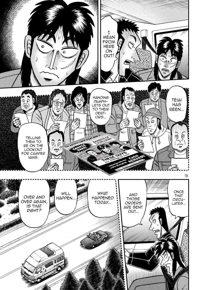 Gambling Outcast Kaiji: The 2.4 Billion Escape Arc - Kaiji Part 6 Chapter 364 page 17 - Chapter 364: Refueling