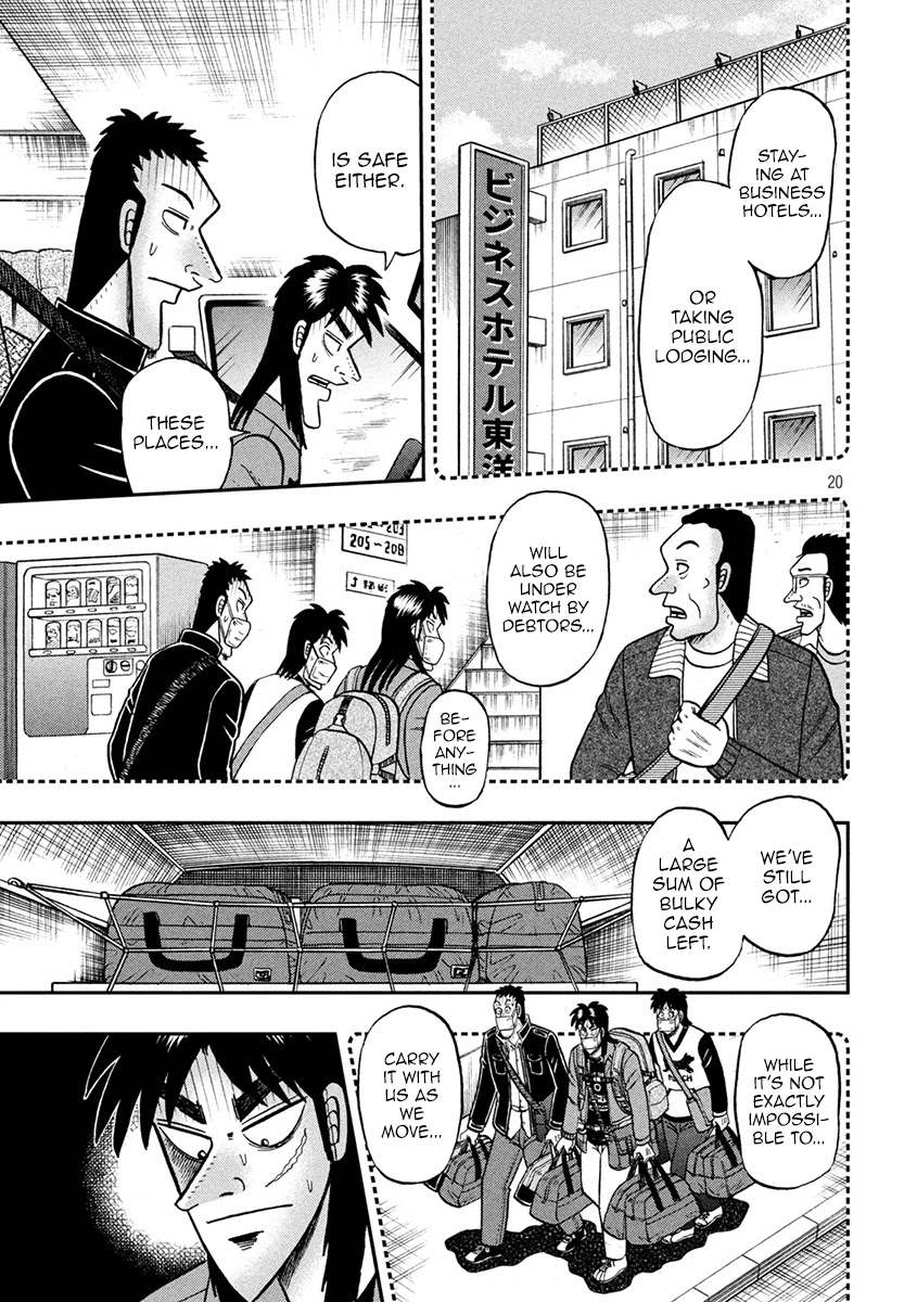Gambling Outcast Kaiji: The 2.4 Billion Escape Arc - Kaiji Part 6 Chapter 364 page 19 - Chapter 364: Refueling
