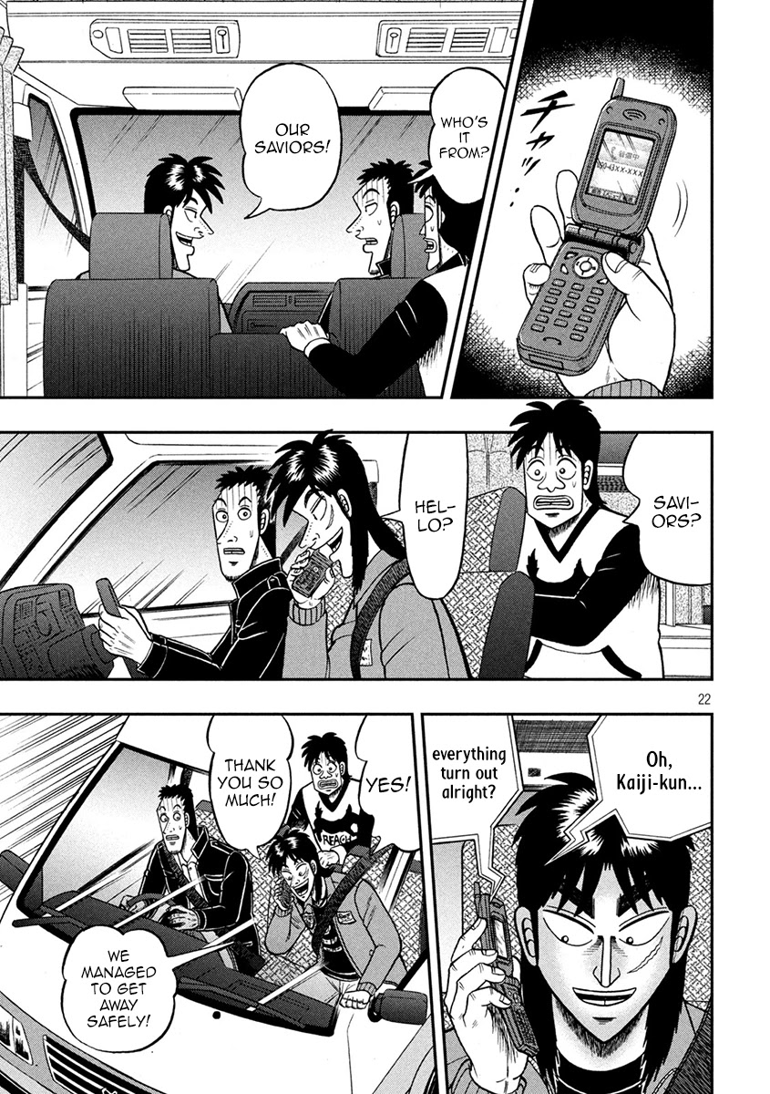 Gambling Outcast Kaiji: The 2.4 Billion Escape Arc - Kaiji Part 6 Chapter 364 page 21 - Chapter 364: Refueling