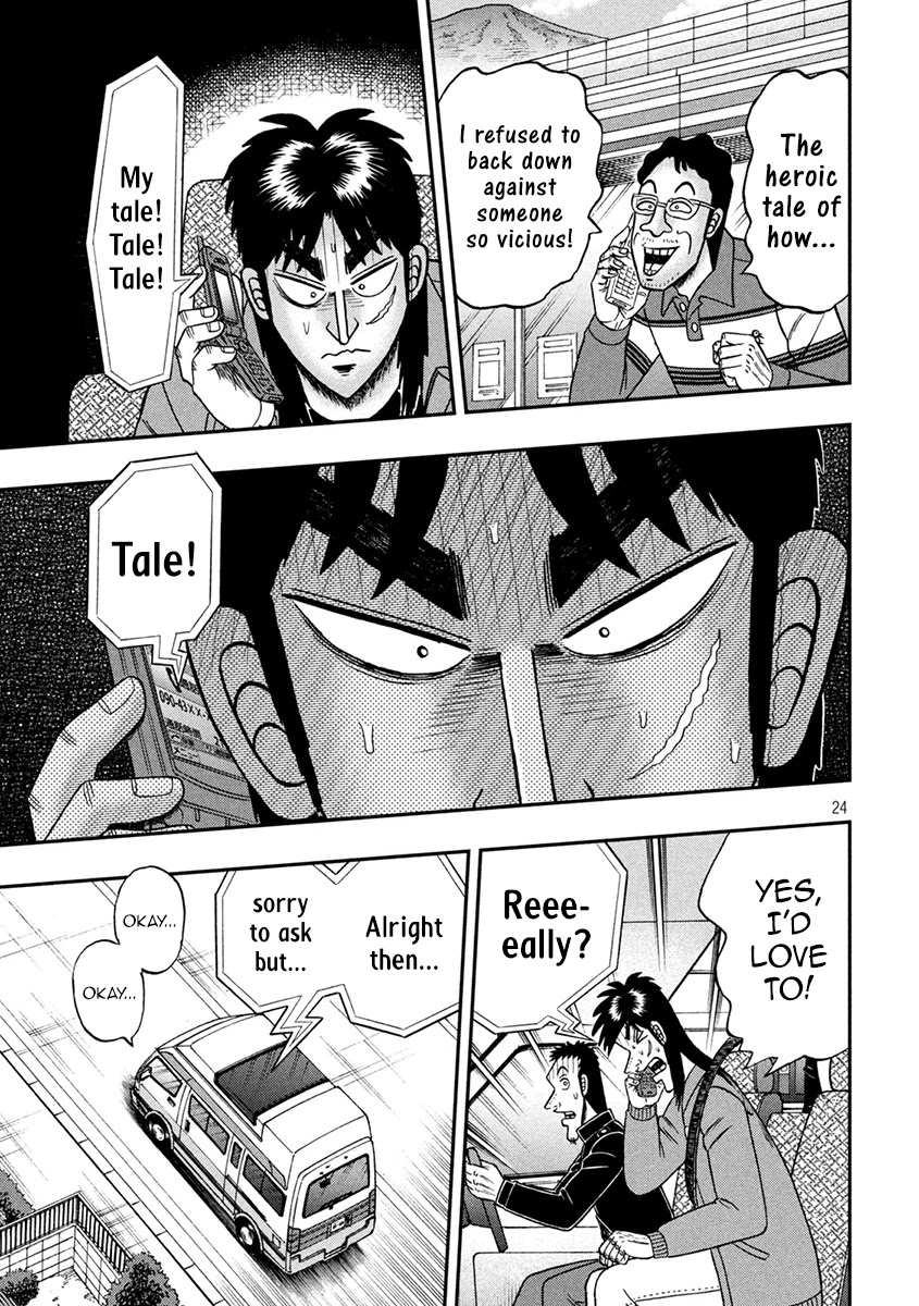 Gambling Outcast Kaiji: The 2.4 Billion Escape Arc - Kaiji Part 6 Chapter 364 page 23 - Chapter 364: Refueling
