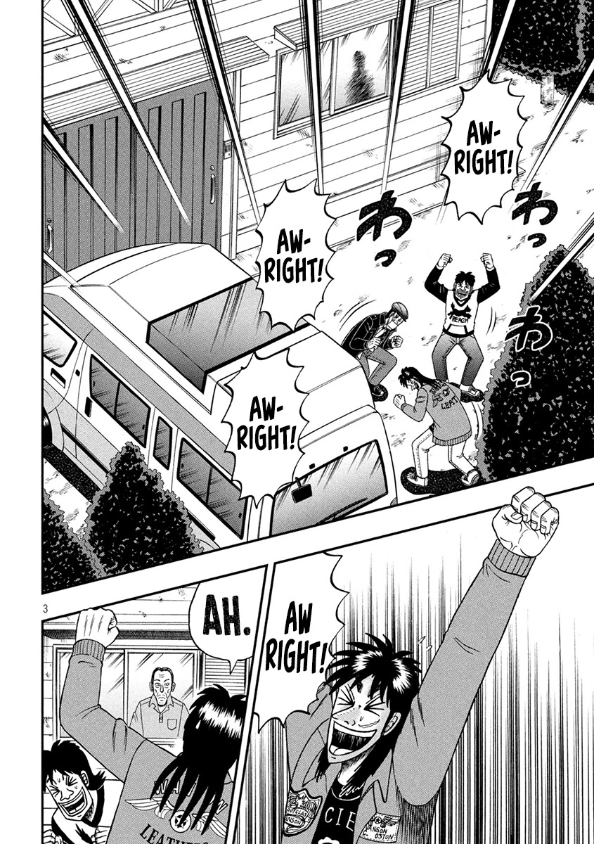 Gambling Outcast Kaiji: The 2.4 Billion Escape Arc - Kaiji Part 6 Chapter 364 page 3 - Chapter 364: Refueling