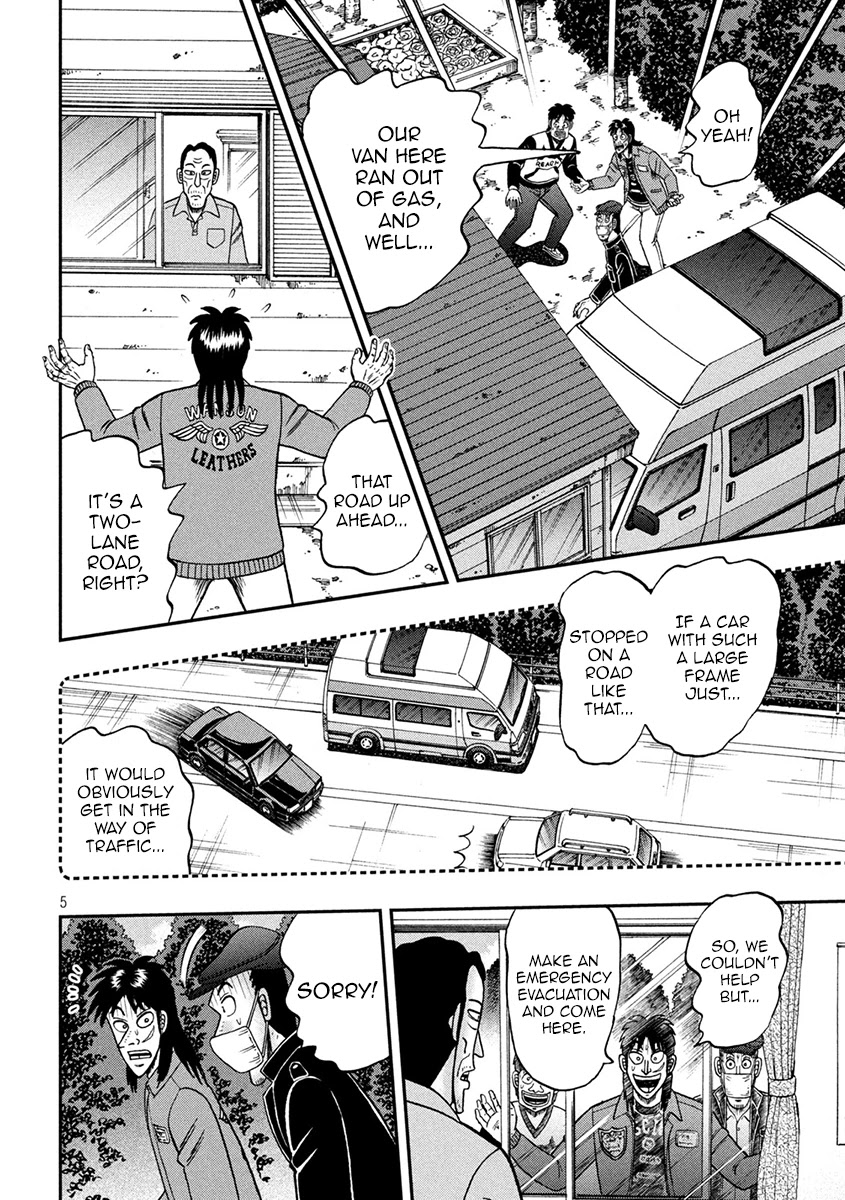 Gambling Outcast Kaiji: The 2.4 Billion Escape Arc - Kaiji Part 6 Chapter 364 page 5 - Chapter 364: Refueling