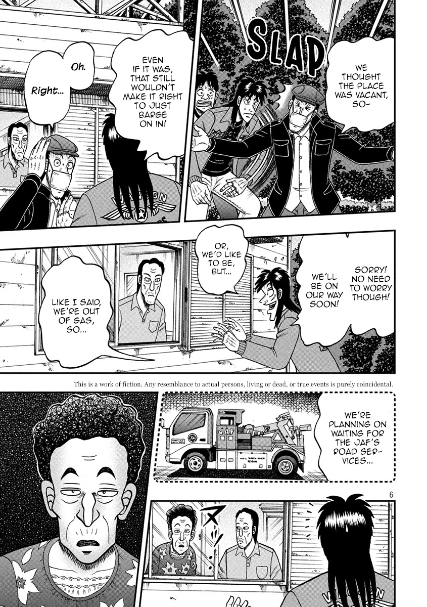 Gambling Outcast Kaiji: The 2.4 Billion Escape Arc - Kaiji Part 6 Chapter 364 page 6 - Chapter 364: Refueling