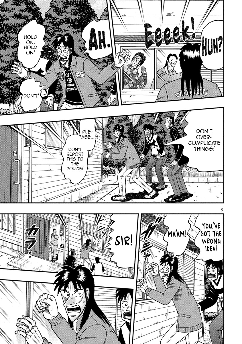 Gambling Outcast Kaiji: The 2.4 Billion Escape Arc - Kaiji Part 6 Chapter 364 page 8 - Chapter 364: Refueling