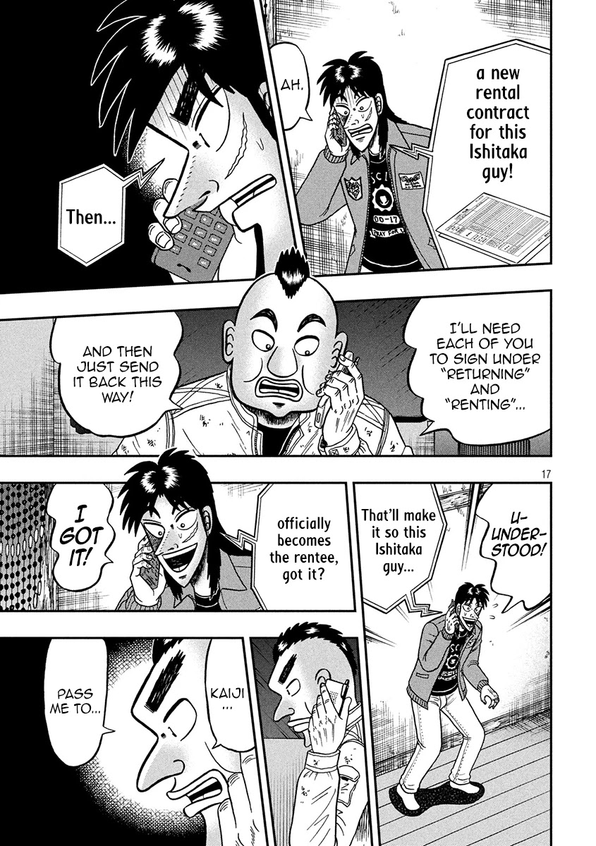 Gambling Outcast Kaiji: The 2.4 Billion Escape Arc - Kaiji Part 6 Chapter 367 page 17 - Chapter 367: Apprehension