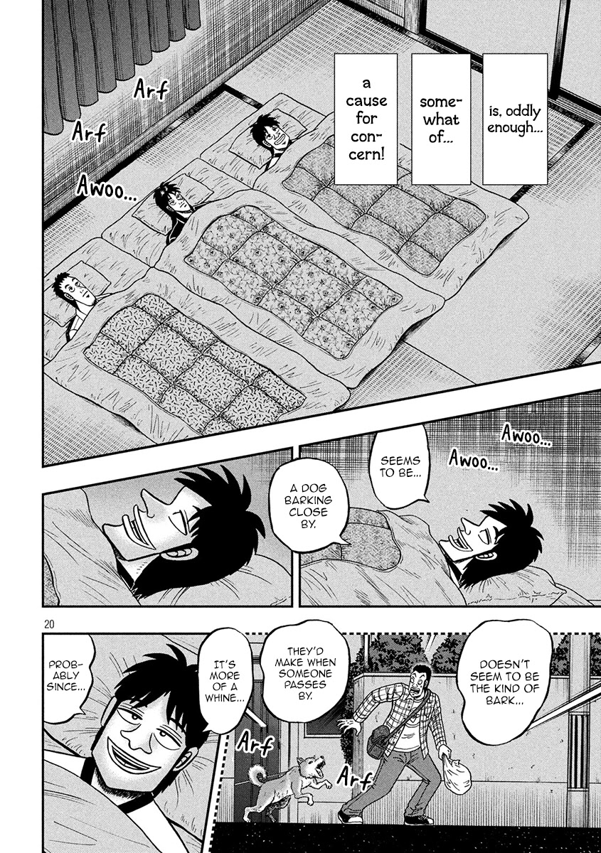 Gambling Outcast Kaiji: The 2.4 Billion Escape Arc - Kaiji Part 6 Chapter 367 page 20 - Chapter 367: Apprehension