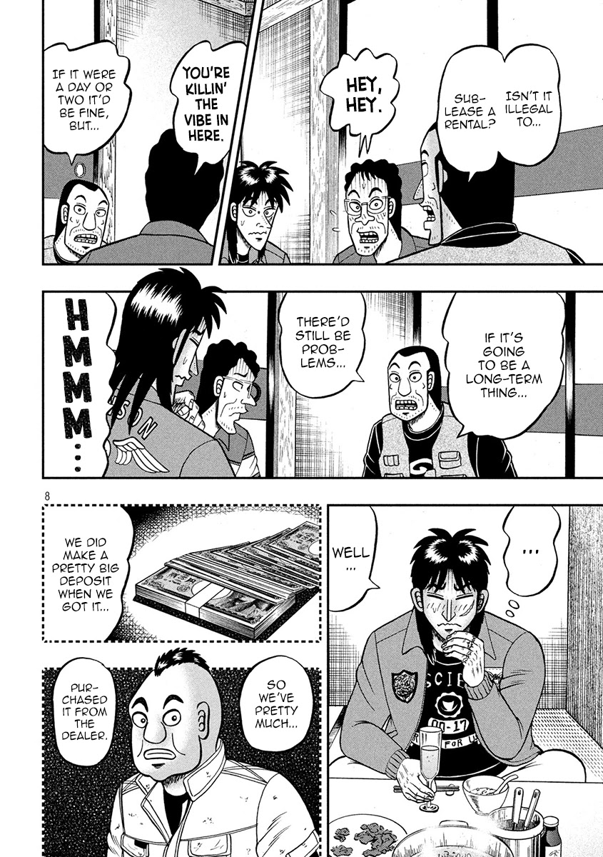 Gambling Outcast Kaiji: The 2.4 Billion Escape Arc - Kaiji Part 6 Chapter 367 page 8 - Chapter 367: Apprehension