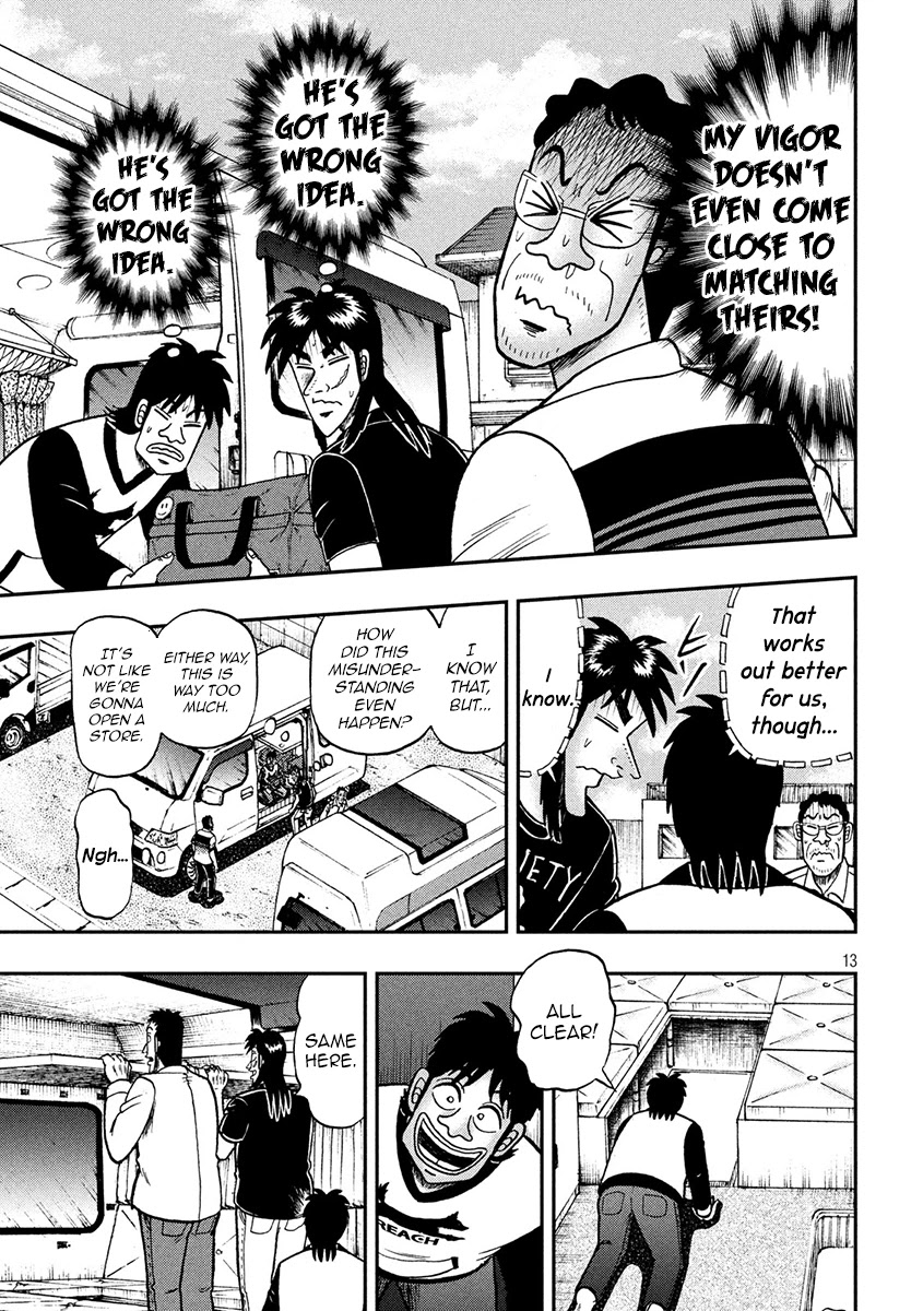 Gambling Outcast Kaiji: The 2.4 Billion Escape Arc - Kaiji Part 6 Chapter 368 page 12 - Chapter 368: Aosamurai