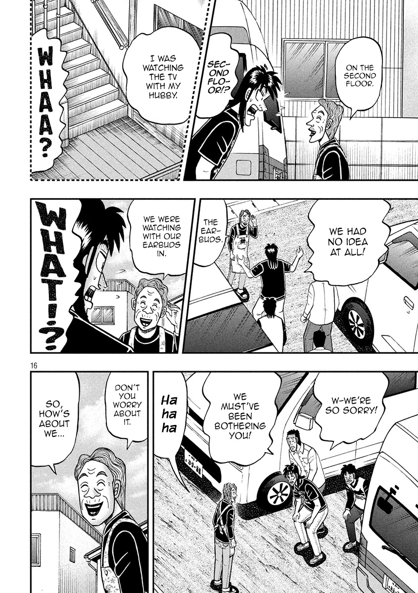 Gambling Outcast Kaiji: The 2.4 Billion Escape Arc - Kaiji Part 6 Chapter 368 page 15 - Chapter 368: Aosamurai