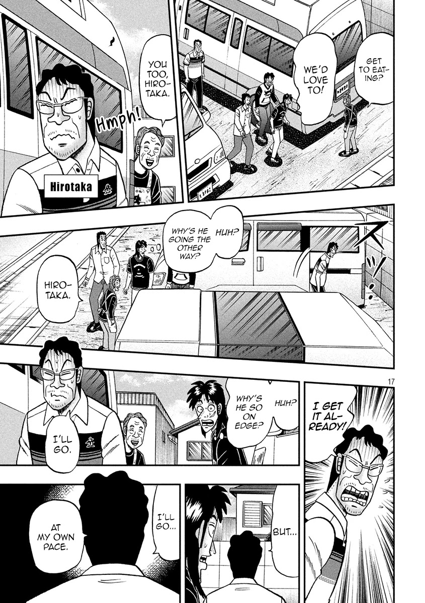 Gambling Outcast Kaiji: The 2.4 Billion Escape Arc - Kaiji Part 6 Chapter 368 page 16 - Chapter 368: Aosamurai