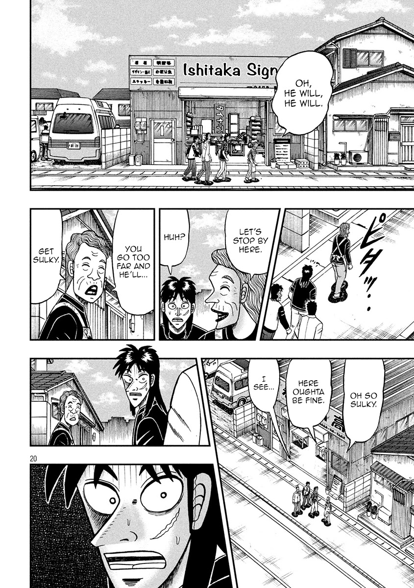 Gambling Outcast Kaiji: The 2.4 Billion Escape Arc - Kaiji Part 6 Chapter 368 page 19 - Chapter 368: Aosamurai