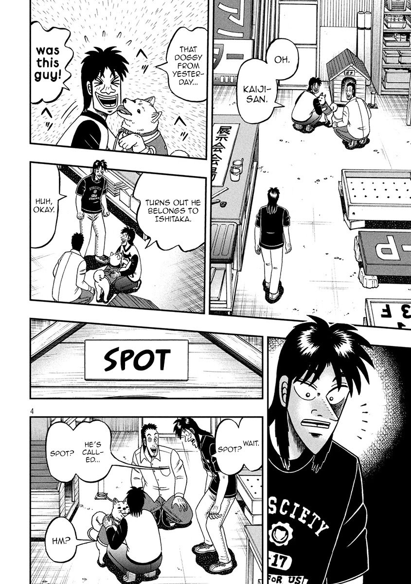 Gambling Outcast Kaiji: The 2.4 Billion Escape Arc - Kaiji Part 6 Chapter 368 page 4 - Chapter 368: Aosamurai