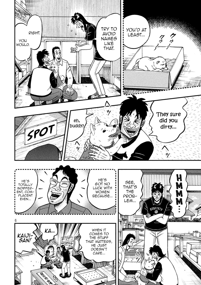 Gambling Outcast Kaiji: The 2.4 Billion Escape Arc - Kaiji Part 6 Chapter 368 page 6 - Chapter 368: Aosamurai