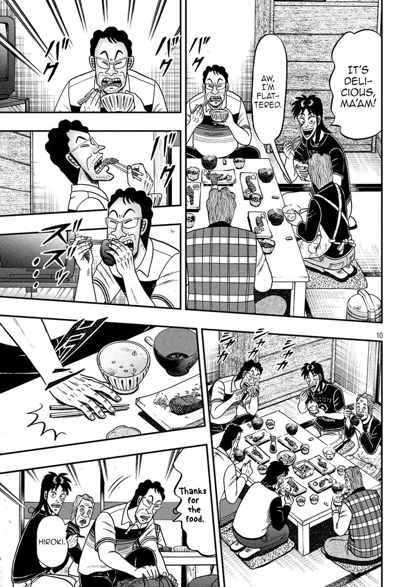 Gambling Outcast Kaiji: The 2.4 Billion Escape Arc - Kaiji Part 6 Chapter 369 page 10 - Chapter 369: Breakfast