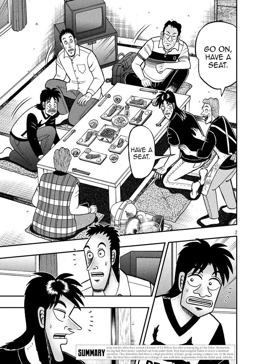 Gambling Outcast Kaiji: The 2.4 Billion Escape Arc - Kaiji Part 6 Chapter 369 page 2 - Chapter 369: Breakfast