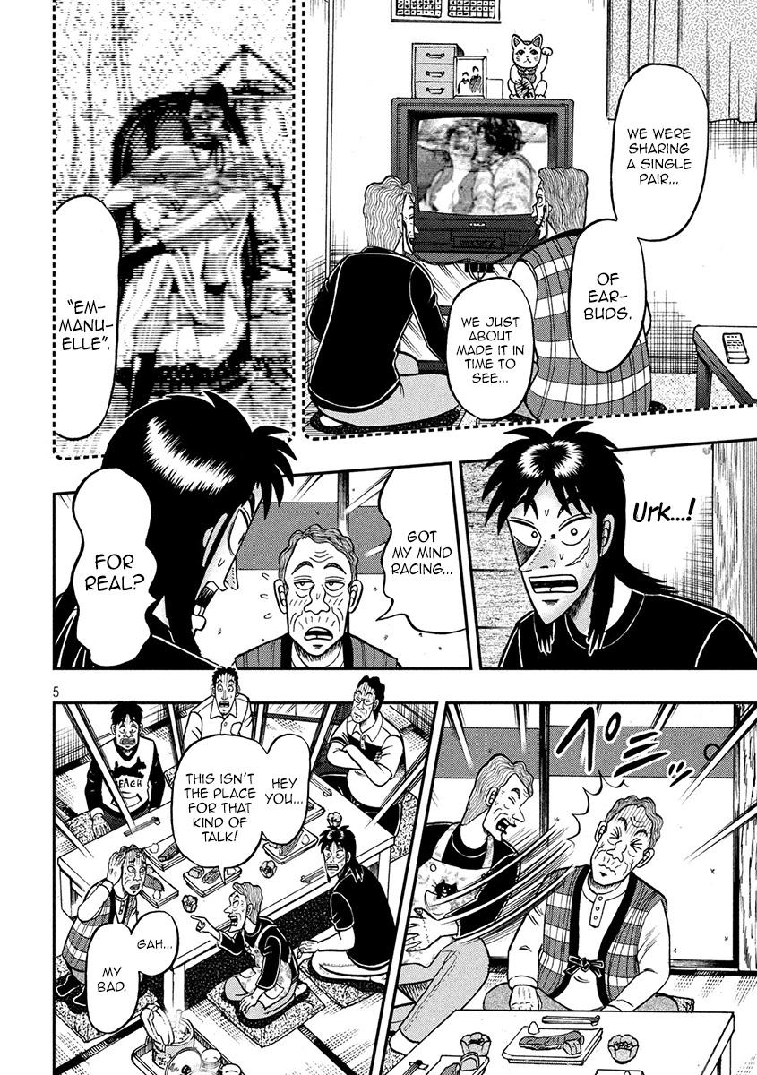 Gambling Outcast Kaiji: The 2.4 Billion Escape Arc - Kaiji Part 6 Chapter 369 page 5 - Chapter 369: Breakfast