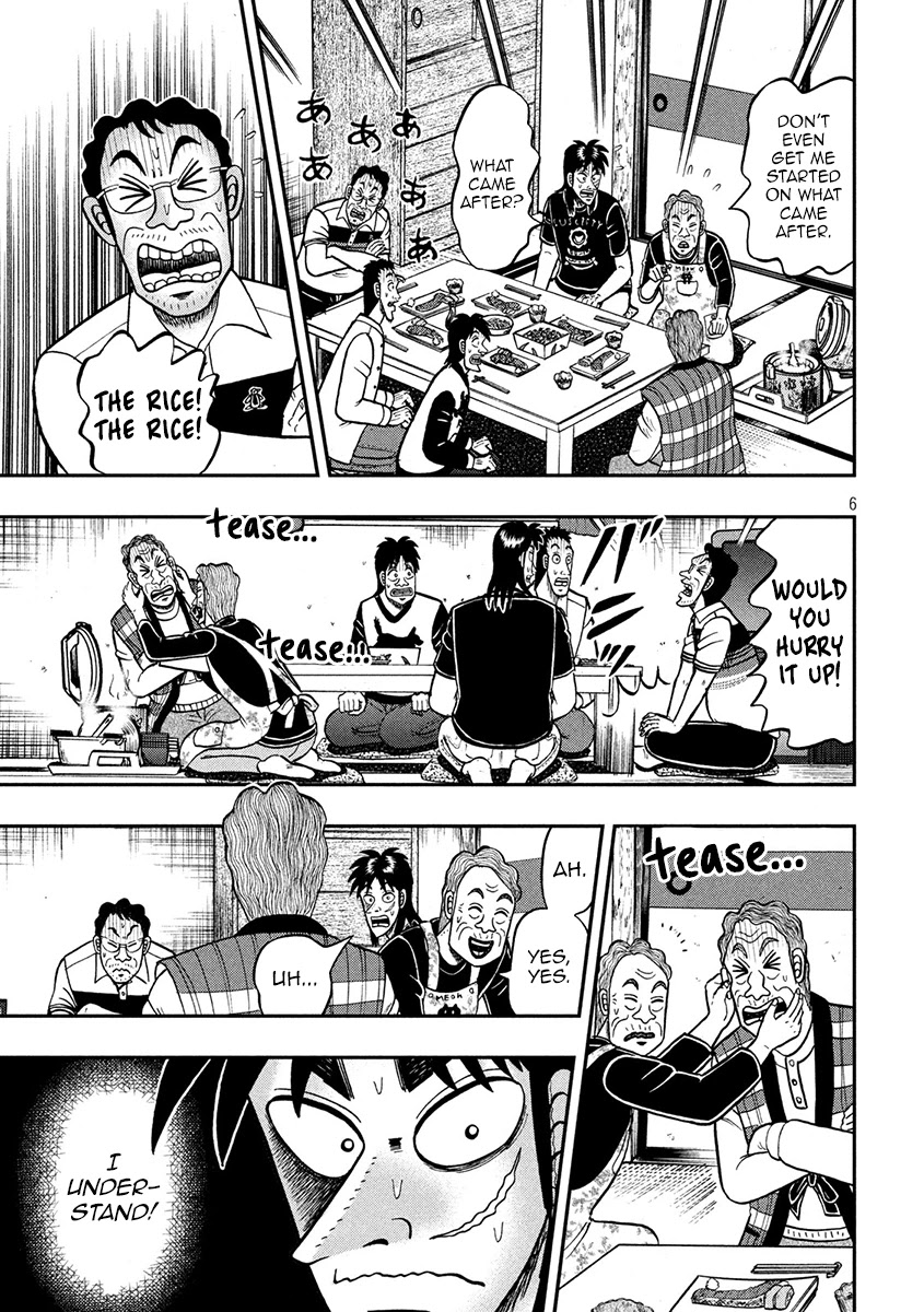 Gambling Outcast Kaiji: The 2.4 Billion Escape Arc - Kaiji Part 6 Chapter 369 page 6 - Chapter 369: Breakfast