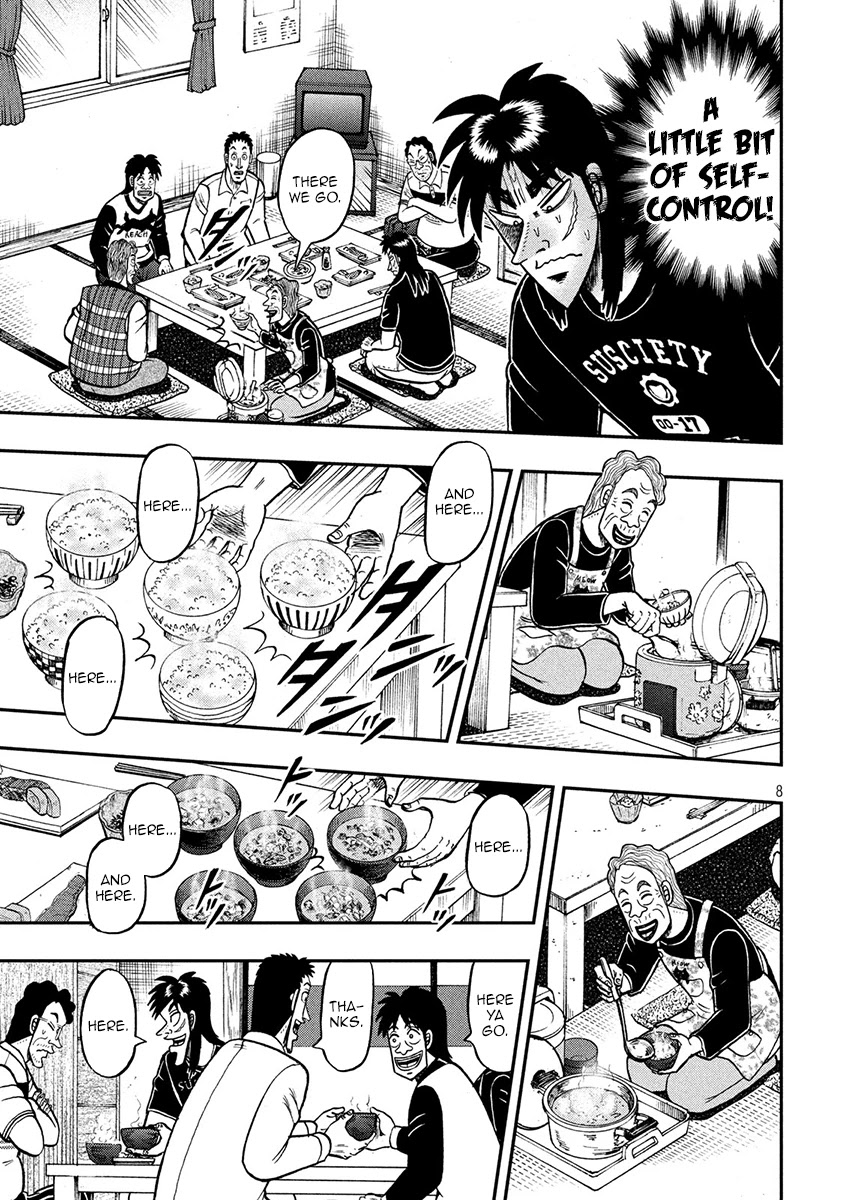Gambling Outcast Kaiji: The 2.4 Billion Escape Arc - Kaiji Part 6 Chapter 369 page 8 - Chapter 369: Breakfast