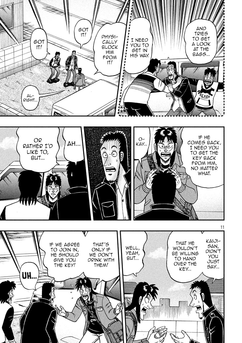 Gambling Outcast Kaiji: The 2.4 Billion Escape Arc - Kaiji Part 6 Chapter 370 page 11 - Chapter 370: King