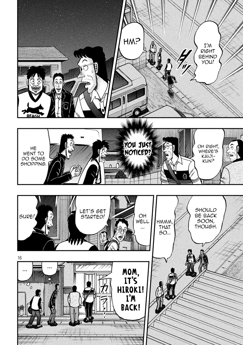 Gambling Outcast Kaiji: The 2.4 Billion Escape Arc - Kaiji Part 6 Chapter 370 page 16 - Chapter 370: King
