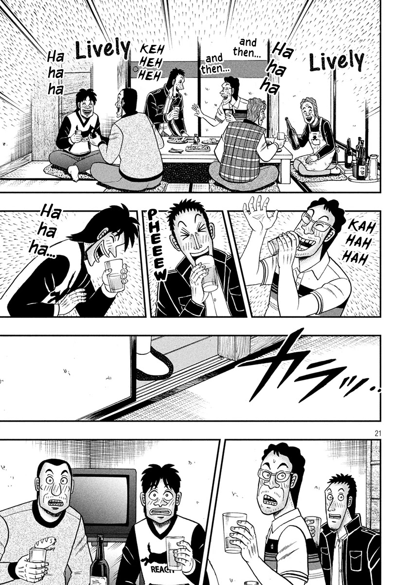 Gambling Outcast Kaiji: The 2.4 Billion Escape Arc - Kaiji Part 6 Chapter 370 page 21 - Chapter 370: King