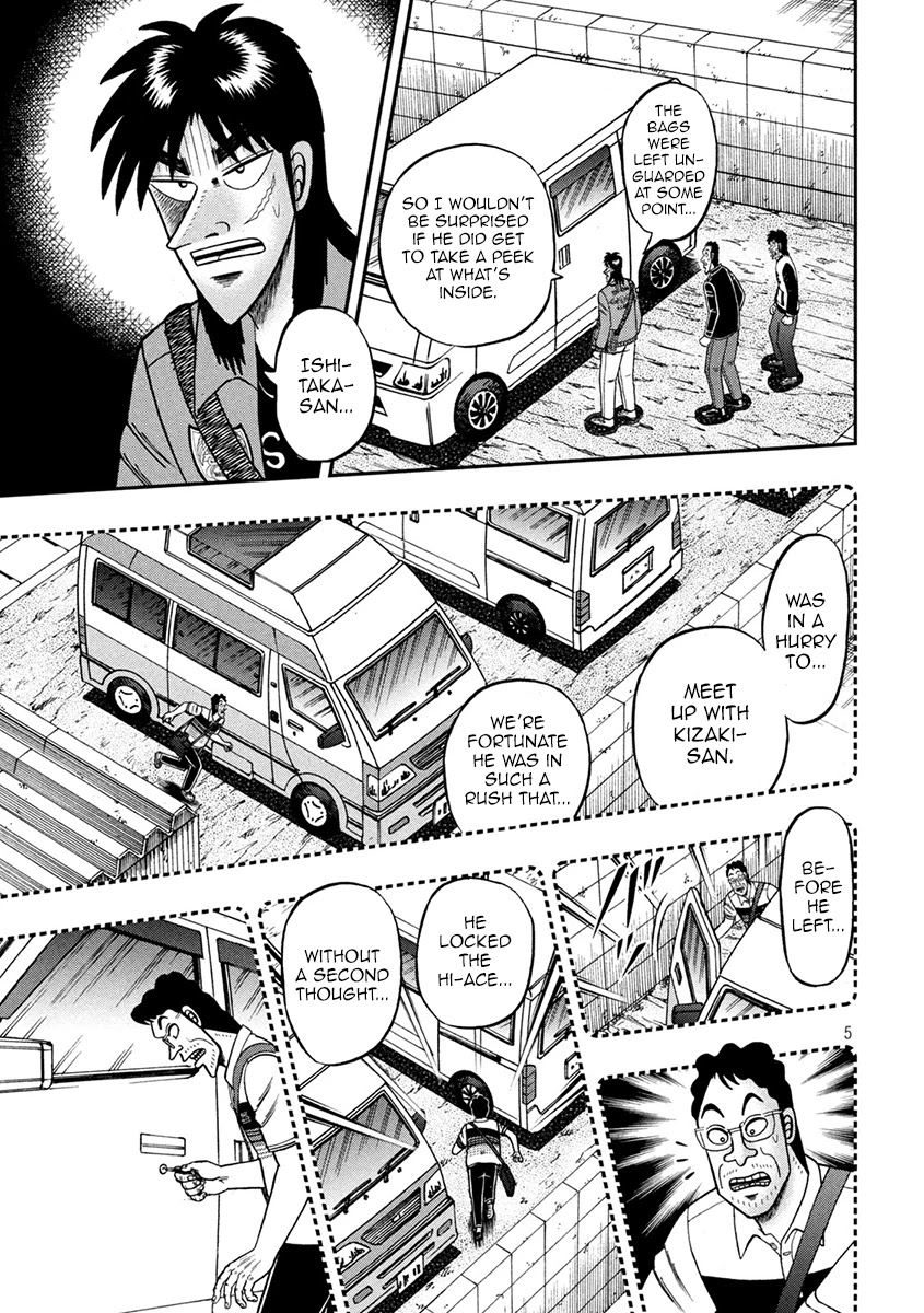 Gambling Outcast Kaiji: The 2.4 Billion Escape Arc - Kaiji Part 6 Chapter 370 page 5 - Chapter 370: King